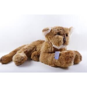 Kamar Rare Prototype Sample OOAK hand made Karla 8999 Orange Lioness Soft Plush